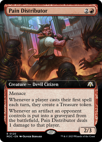 Pain Distributor (Extended Art) [March of the Machine Commander] 