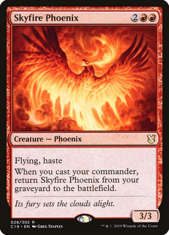 Skyfire Phoenix [Commander 2019] 