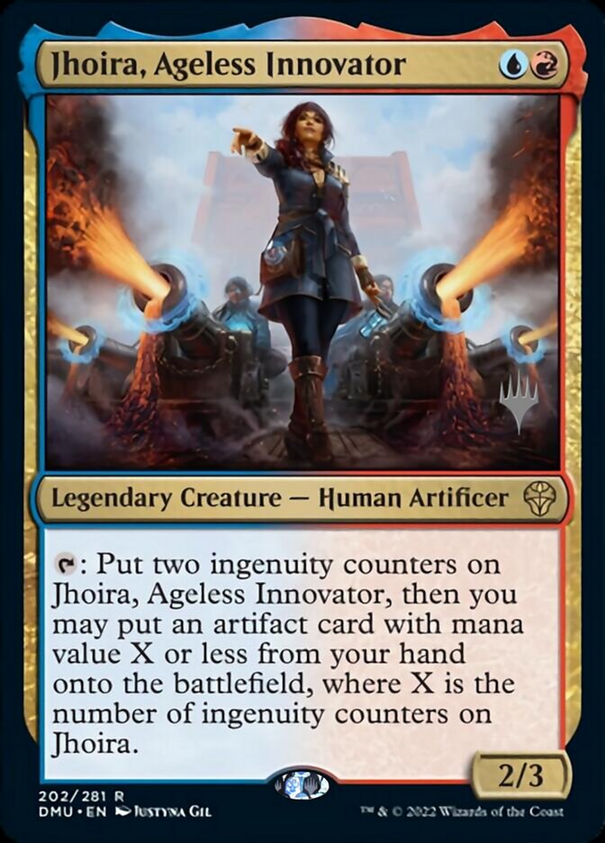 Jhoira, Ageless Innovator (Promo Pack) [Dominaria United Promos] 