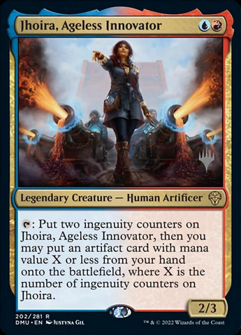 Jhoira, Ageless Innovator (Promo Pack) [Dominaria United Promos] 