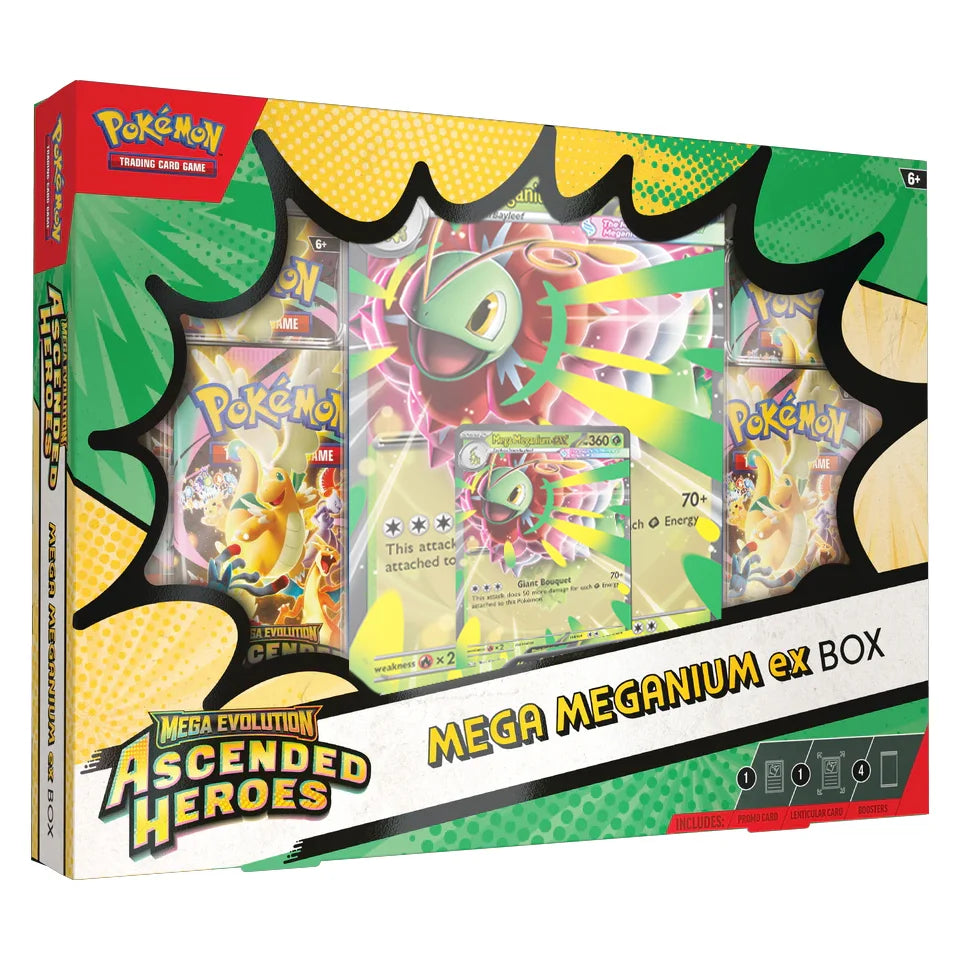 [PREVENTA] Mega Evolution: Ascended Heroes - Ascended Heroes Mega ex Box - Mega Meganium