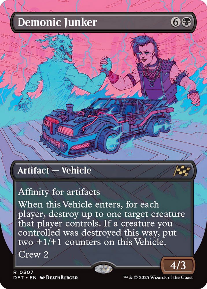 Demonic Junker (Borderless) [Aetherdrift] 
