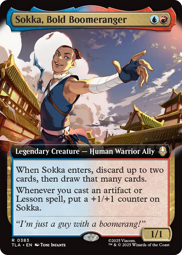 Sokka, Bold Boomeranger (Extended Art) [Avatar: The Last Airbender] 