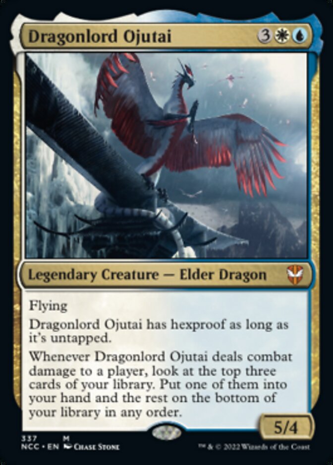Dragonlord Ojutai [Streets of New Capenna Commander] 