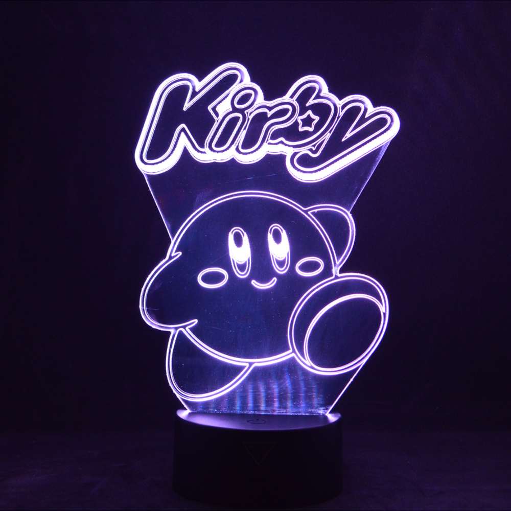 Lámpara de Mesa Kirby Base Negra con Aplicación