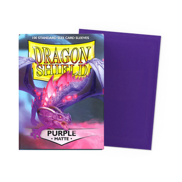 Dragon Shield Protectors - Standard Matte - Purple