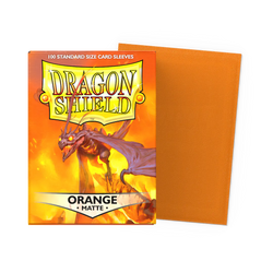 Dragon Shield Protectors - Standard Matte - Orange