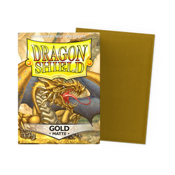 Dragon Shield Protectors - Standard Matte - Gold