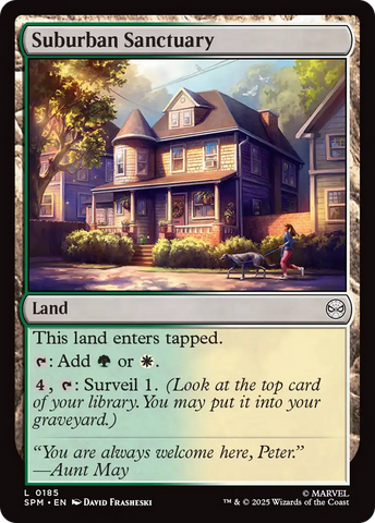 Suburban Sanctuary [Marvel's Spider-Man] 