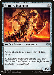 Foundry Inspector [Mystery Booster]