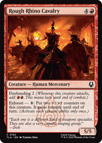 Rough Rhino Cavalry [Avatar: The Last Airbender] 