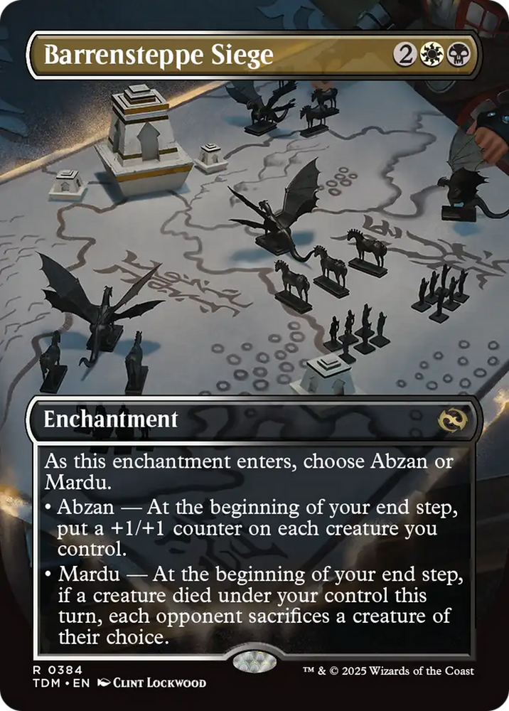 Barrensteppe Siege (Borderless) [Tarkir: Dragonstorm] 