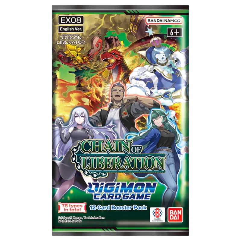 Digimon TCG: Digimon Ex08 - Chain of Liberation - Booster Pack