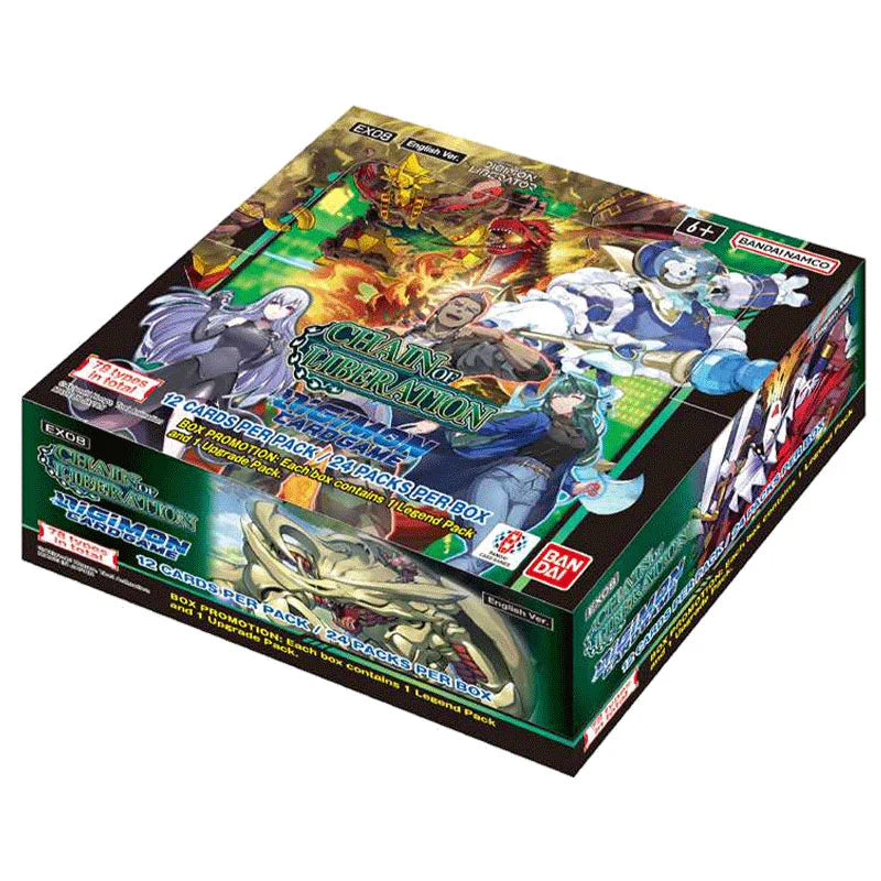 digimon ex8 booster box Digimon TCG: Digimon Chain of Liberation Booster Box (EX08)