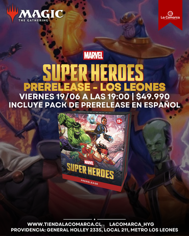 Pre-Release MTG Marvel Super Heroes [Los Leones]