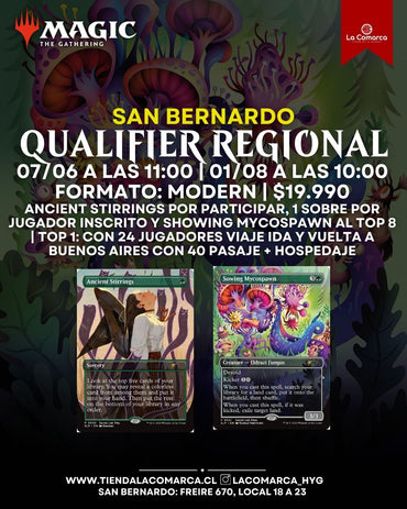 Regional qualifier Formato Modern [San Bernardo]