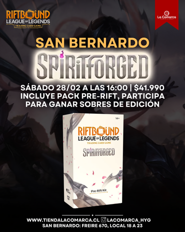 Riftbound Spiritforged [San Bernardo] Ticket