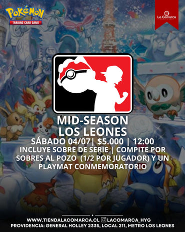 Pokémon Mid-Season 2026 Ticket [Los Leones]