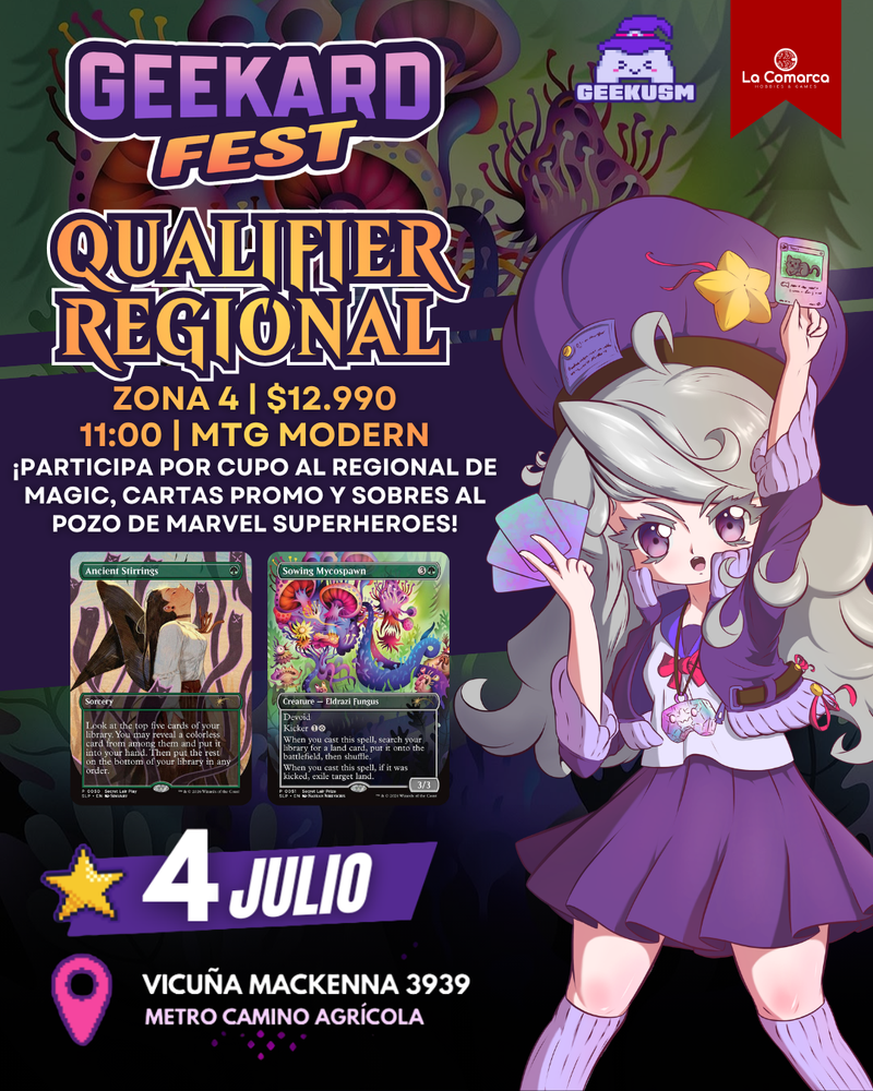 MTG - GEEKARD FEST - Qualifier Regional [04/07] Ticket
