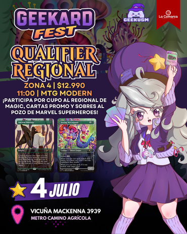MTG - GEEKARD FEST - Qualifier Regional [04/07] Ticket