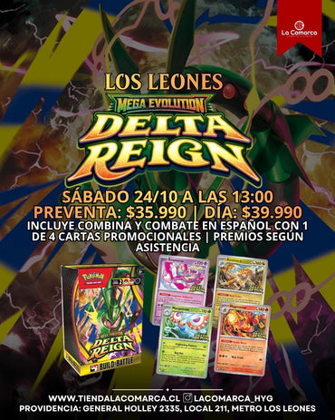 Pokémon: Pre-release Delta Reign [LOS LEONES]