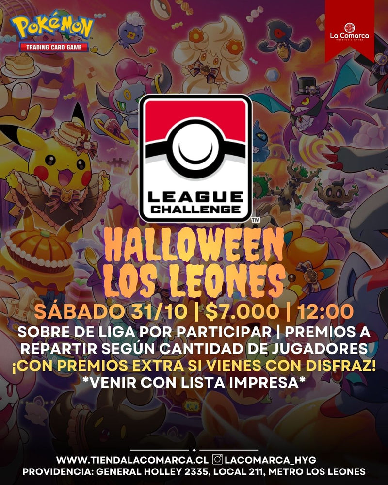 Pokémon: League Challenge Halloween 2026 [Los Leones]