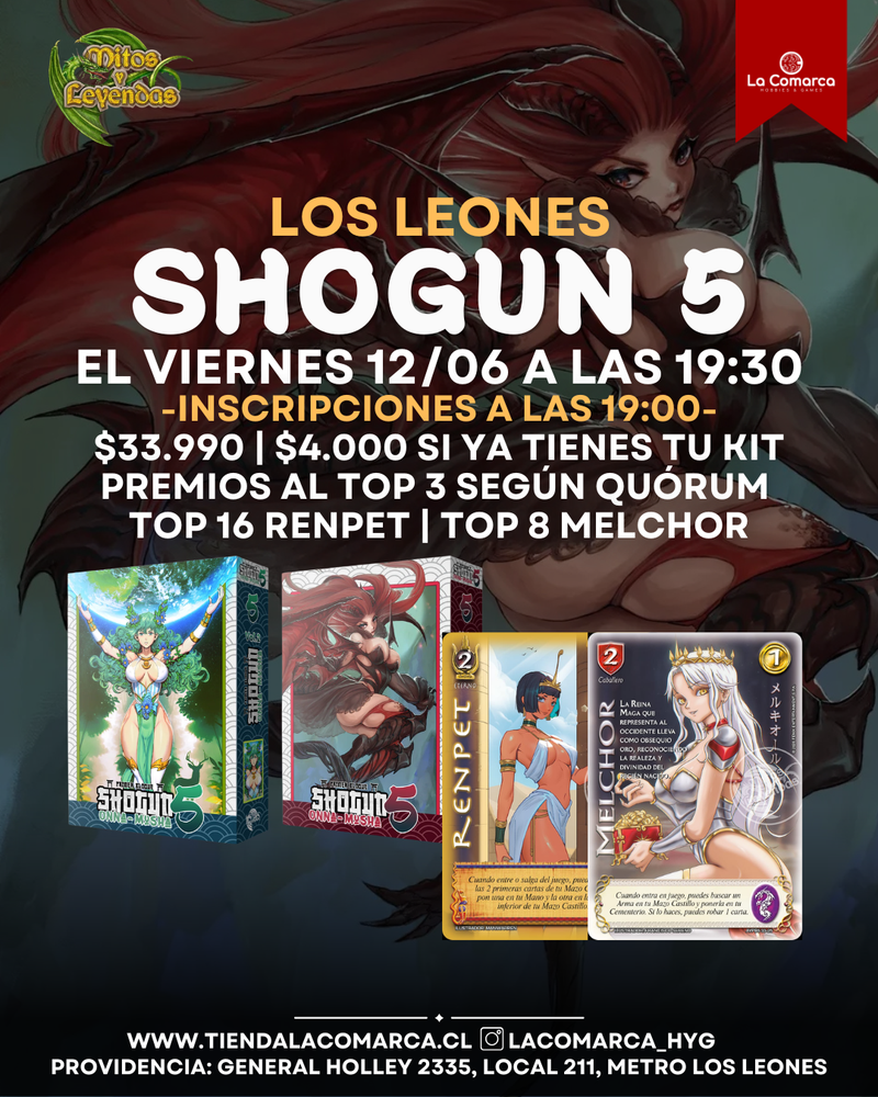 Mitos y Leyendas - Torneo Shogun 5 [Los Leones]