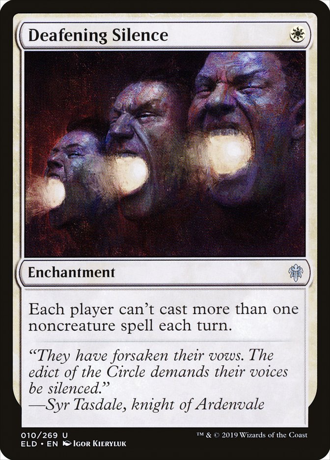 Deafening Silence [Throne of Eldraine] 