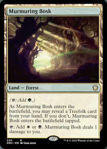 Murmuring Bosk [Dominaria United Commander] 
