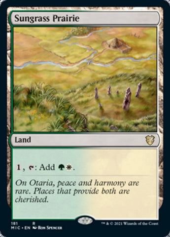 Sungrass Prairie [Innistrad: Midnight Hunt Commander] 