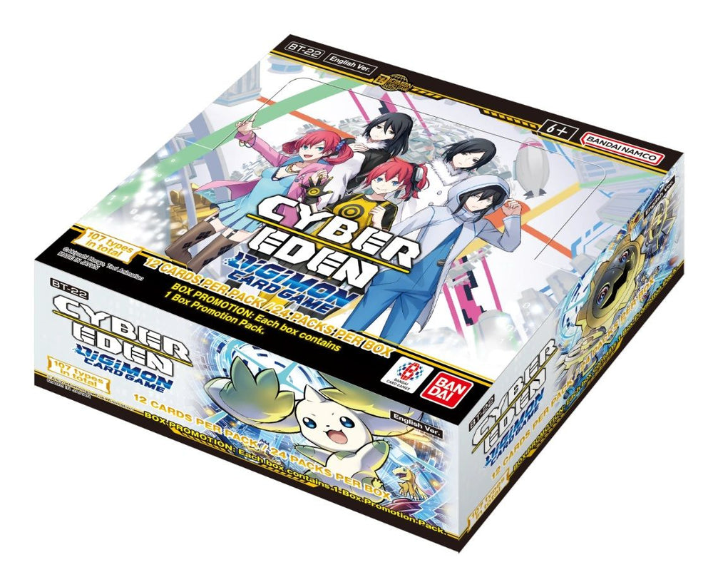 Digimon TCG: Cyber Eden Booster Display (BT-22)
