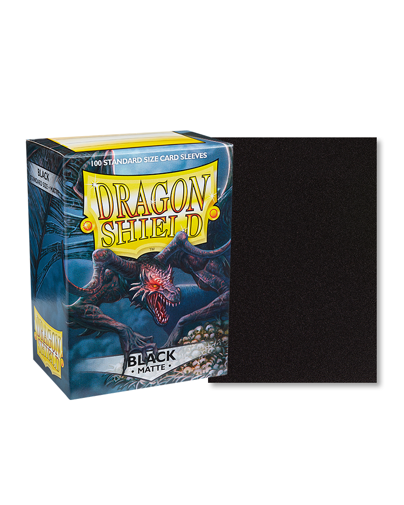 Dragon Shield Protectors - Standard Matte - Black