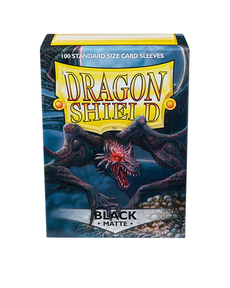 Dragon Shield Protectors - Standard Matte - Black
