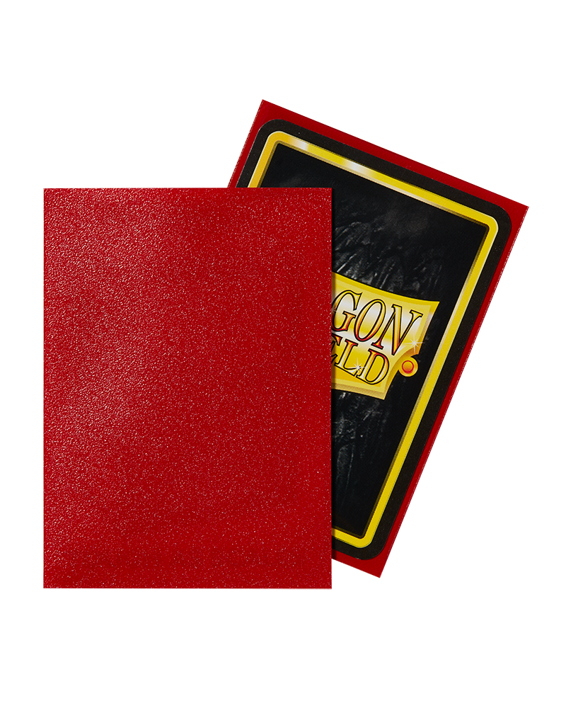 Dragon Shield Protectors - Standard Matte - Ruby