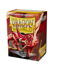 Dragon Shield Protectors - Standard Matte - Ruby