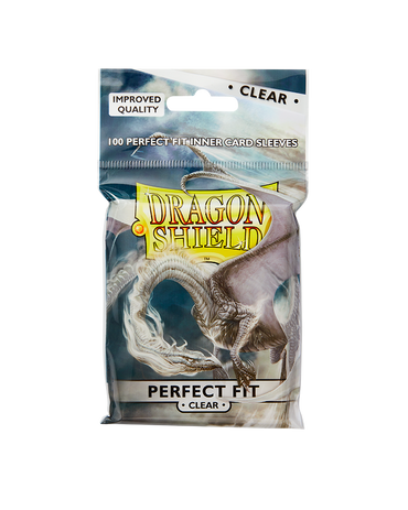 Dragon Shield - PerfectFit 100 - Toploader Clear