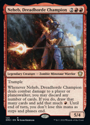 Neheb, Dreadhorde Champion [Dominaria United Commander] 