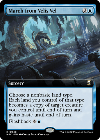 March from Velis Vel (Extended Art) [Modern Horizons 3 Commander] 