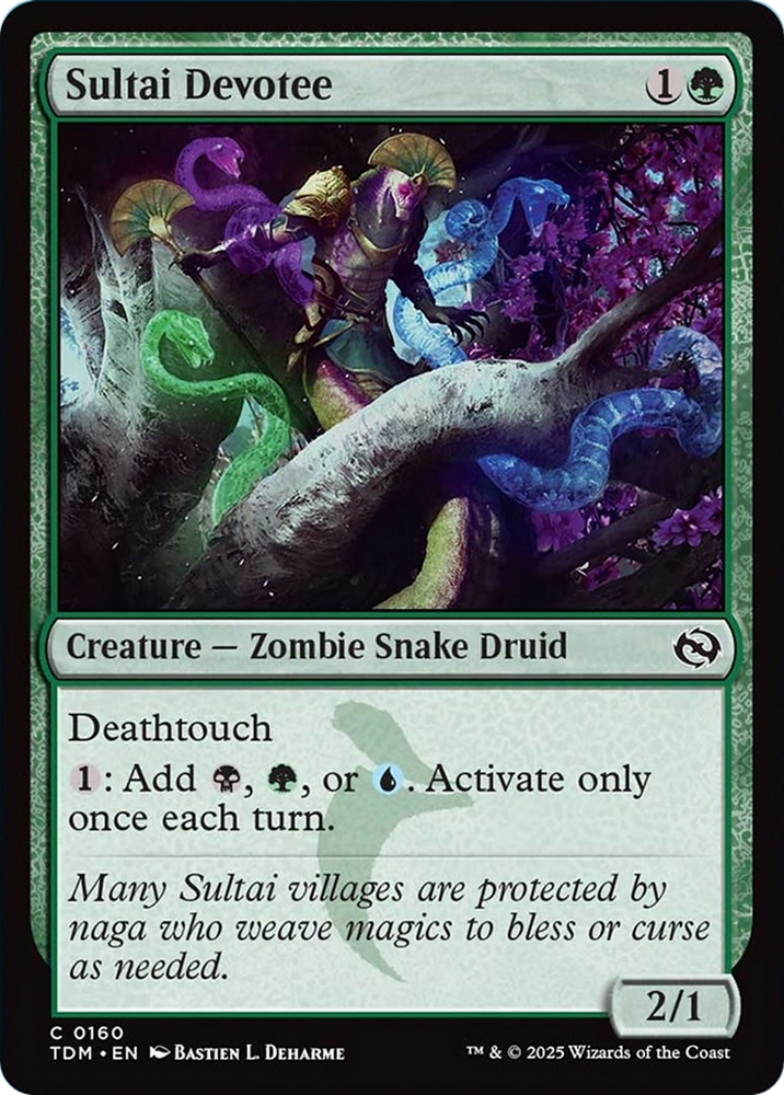 Sultai Devotee [Tarkir: Dragonstorm] 