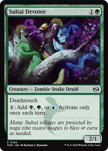 Sultai Devotee [Tarkir: Dragonstorm] 