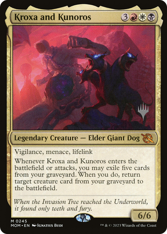 Kroxa and Kunoros (Promo Pack) [March of the Machine Promos] 