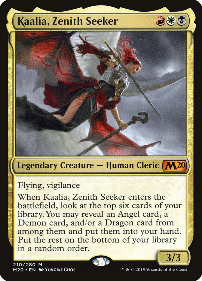 Kaalia, Zenith Seeker [Core Set 2020] 