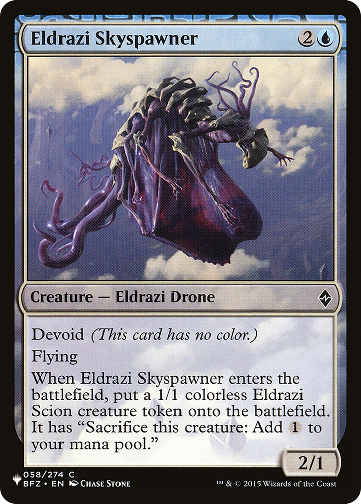 Eldrazi Skyspawner [The List] 