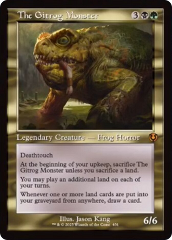 The Gitrog Monster (Retro Frame) [Innistrad Remastered] 