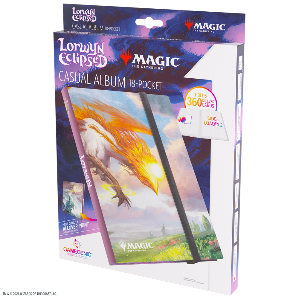 GG MTG Lorwyn Eclipsed Casual Album 18-Pocket - Eirdu, Carrier of Dawn/Isilu, Carrier of Twilight