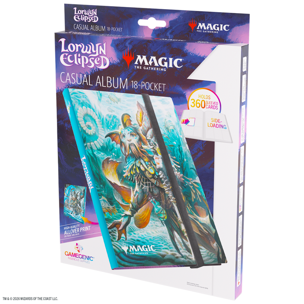 GG MTG Lorwyn Eclipsed Casual Album 18-Pocket - Sygg, Wanderwine Wisdom/Sygg, Wanderbrine Shield