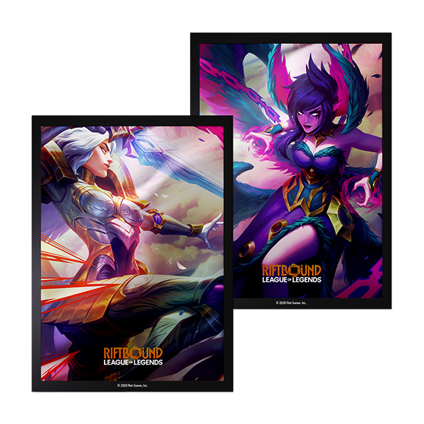 Protectores Riftbound 2x50 - Vendetta- Kayle vs Morgana