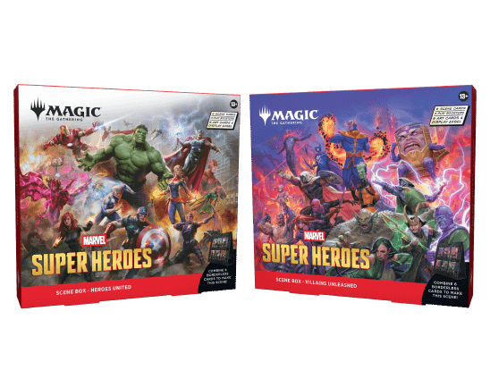 [PREVENTA] Marvel Super Heroes Scene Box Display - (2 de c/u)