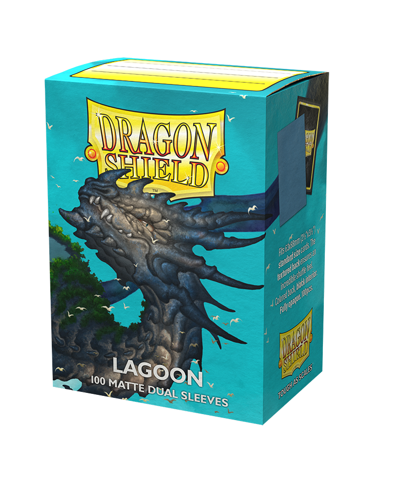 Dragon Shield Protectors - Standard Dual Matte - Lagoon