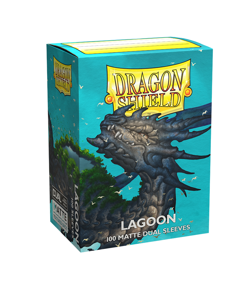 Dragon Shield Protectors - Standard Dual Matte - Lagoon